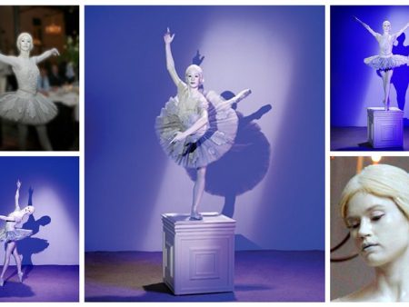 Ervaar betoverende elegantie met de Ballerina Levend Standbeeld act. Perfect voor ontvangst en thema-evenementen. Optioneel met live muziek. Boek nu!