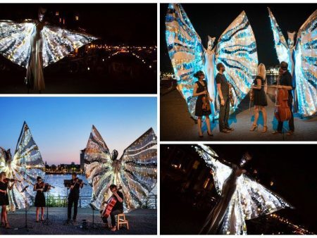 Laat de nacht oplichten met het magische schouwspel van de Colours by Night Steltenlopers en creëer een onvergetelijke ervaring voor jouw publiek!