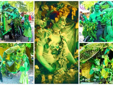 Ervaar de betovering van de Groene Biologische Parade - een groen en duurzaam spektakel met een fietsende Groene Elf en een betoverende Groene Fee!