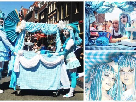 Geniet van de verwennerij met de IJsmeisjes - een smakelijk en ludiek duo dat jouw evenement verfrissend compleet maakt!