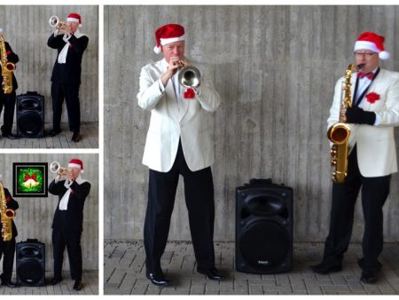 Boek het Kerst in Smoking Duo voor een onvergetelijk evenement. Breed repertoire, flexibele bezetting. Swingend of ontspannen, het perfecte geluid voor uw feest!