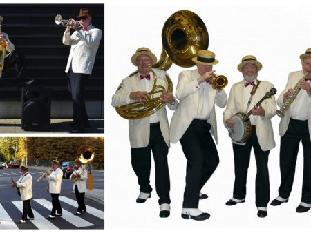 Boek het Witte Smoking Dixieland Looporkest voor een onvergetelijk evenement. Breed repertoire, flexibele bezetting. Swingend of ontspannen, het perfecte geluid voor uw feest!