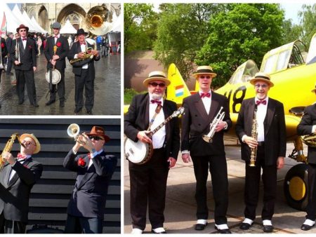 Boek het Zwarte Smoking Dixieland looporkest voor een onvergetelijk evenement. Breed repertoire, flexibele bezetting. Swingend of ontspannen, het perfecte geluid voor uw feest!