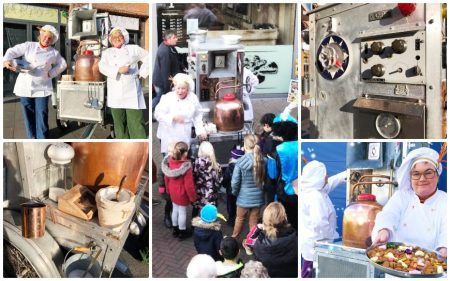 Sinterklaas betovering: Ontdek de Vrolijke Pepernoten Machine - Perfect voor je evenement! Geniet van versgebakken lekkernijen en magische momenten.