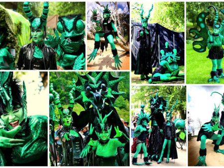 Ervaar de betovering van de Mysterieuze Groene Wezens Parade - een boeiende reis door een wereld vol merkwaardige, groene wezens!