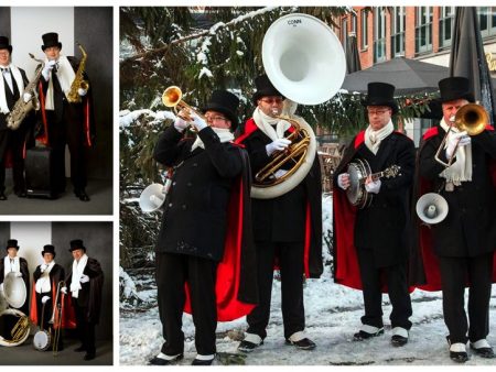 Dit Dickens Dixieland Orkest speelt een voor iedereen herkenbaar repertoire in dixie-stijl. Boek nu!