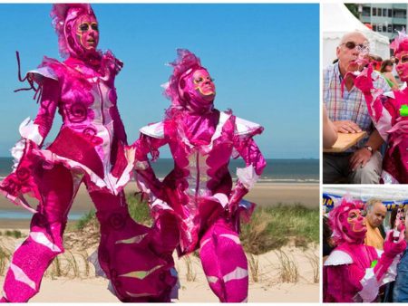 Betoverend entertainment: de Roze Draakjes met Bellenblaas brengen vreugde en zeepbellen op uw evenement. Een magische ervaring voor jong en oud!