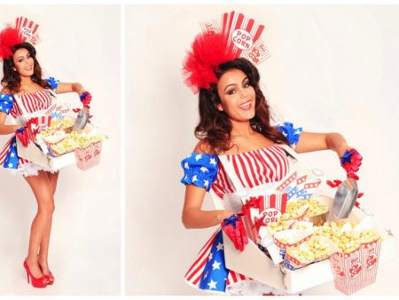 Popcorn USA Girls: Amerikaanse smaakmakers voor uw event. Boek nu voor een smaakvolle ervaring.